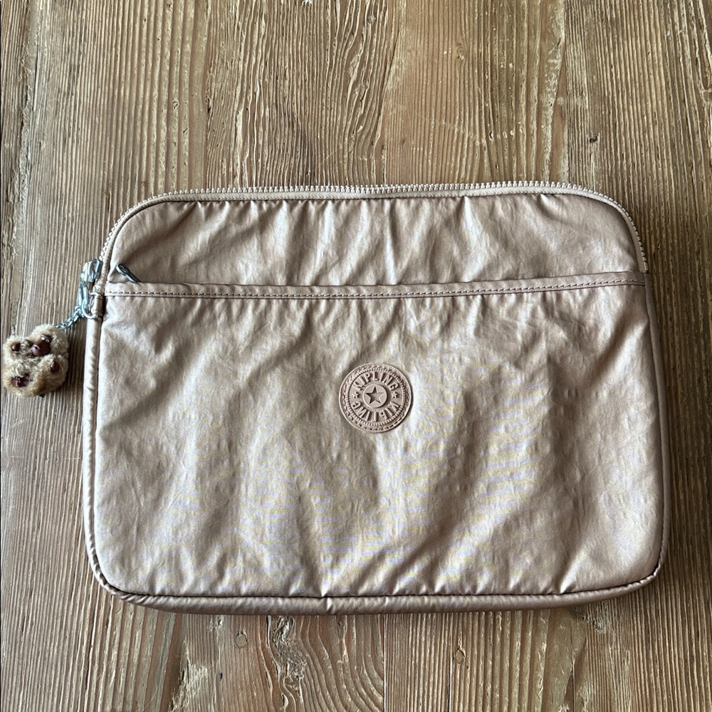 KIPLING Laptop IPad sleeve Bag with monkey key chain